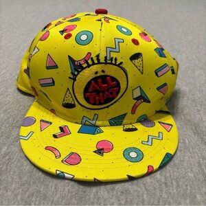 Nostalgia “All That” Headgear Classics Yellow Cap